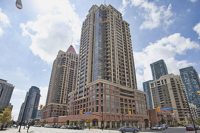Capital Towers in Square One at 4080 and 4090 Living Arts Drive, Mississauga